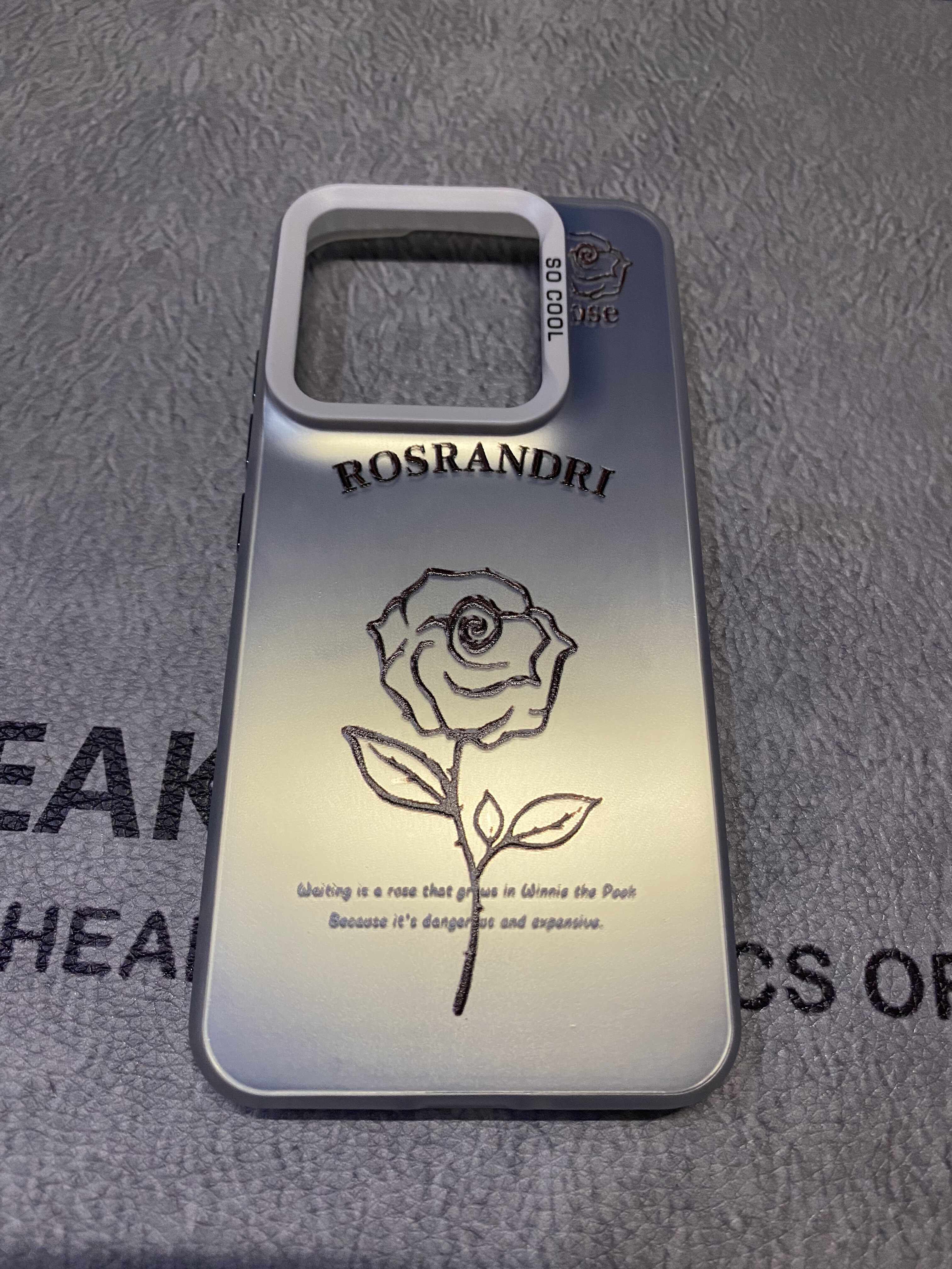 玫瑰rose适用小米14手机壳新款红米k70的保护套civi4pro高级感note13
