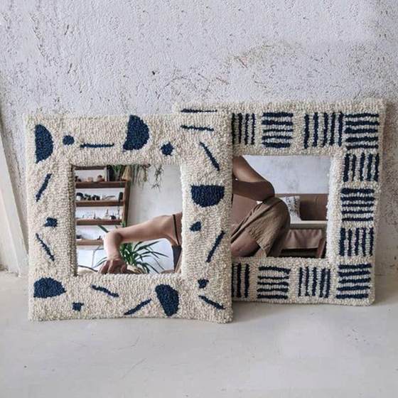 poke ins mirror diy 수제 재료 팩 푹신한 가정 장식 poke 수제 선물 poke ins mirror diy 수제 재료 팩 푹신한 가정 장식 poke 수제 선물