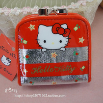 Hello Kitty Korean Version Cute Zero Wallet Womens Coin Bag Fashion Kai Cat Litter Trinket Containing Bag