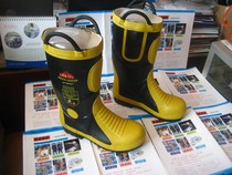 New fire boots insulated anti-smashing anti-puncture anti-chemical boots Acid and alkali boots Labor protection rain boots Ningbo rain shoes