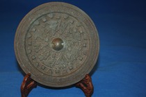 80s antique bronze mirror crafts bronze mirror old craft bronze mirror