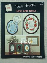 Cross-stitch out-of-print original embroidery picture Love and Roses