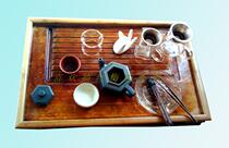 Tea accessories tea tray Meng Zong bamboo Kung Fu Tea Sea tea set size flat bamboo tea tray (Imperial Bamboo)