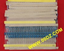 (25 middle sections) 1 4W five-color ring resistance package 1K Euro-91K Euro 25 pieces each for 1 group A total of 30 species