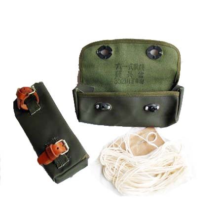 记华户外军迷军绿色针线包六三年制造收藏品实用腰包促销