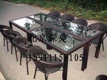 Rattan coffee table five pieces set rattan chairs patio chairs outdoor tables and chairs can tai yi office reception desks and chairs