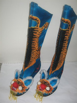 Tiger Head Boots Stage Performance Opera Supplies Peking Opera Yue Opera Shoes Ancient Clothes Shoes