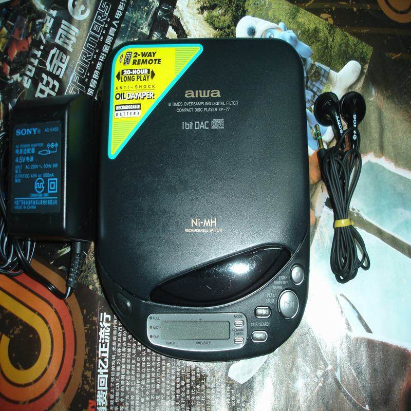 爱华xp77经典cd随身听95新