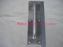 Fireproof door handle stainless steel handle with base plate stainless steel handle channel door handle stainless steel armrest