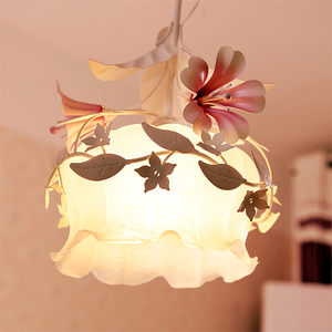 韩式田园风创意花朵吊灯