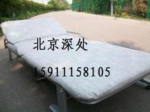 Japanese and Korean folding bed single bed thick cushion lunch bed nanny bed hotel extra bed lunch bed