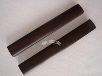 Study four treasures small ebony wood paperweight plain flour town town special 35A75634