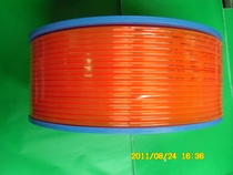 Sino-Italian joint venture authentic imported material pipe PU4 * 6 orange outer diameter 6MM 200 meters plate spot pressure resistance