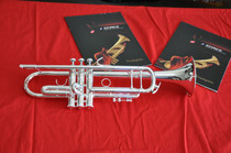Grace Trumpet Grace 510 S Silver Plated Professional Trumpet B-down Trumpet Trumpet Instrument
