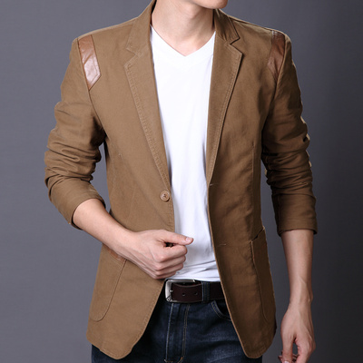 Autumn coat 2015 autumn new men's small suit men's casual suit men 1270