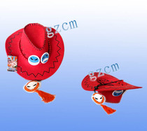 One Piece White Beard Pirates Ace COSPALY Hat COS Chicken Leather Cowboy Hat Ace Hat Sun Hat