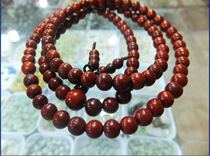 Sandalwood Buddha bracelet imitation small leaf purple sandalwood bracelet