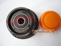 Electric door wheel Electric telescopic door Door row iron flat wheel Double rail iron flat wheel Telescopic door accessories Door row wheel