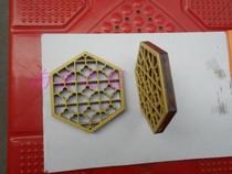 Erhu accessories (double-layer two-color plastic window) double-layer high-grade plastic special flower window special sale