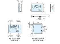 12 8MHZ VCTCXO TOU1280VPI4HKB 4PAD adjustable holes to be ordered