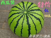 Creative childrens watermelon stool fashion shoe stool round stool leather stool small stool clothing store sofa stool