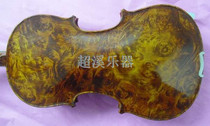 Jus making bird-eye maple violin handmade violin