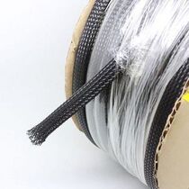 High quality three silk snakes leather mesh black 6MM diameter one meter 2 yuan