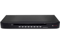 Avocent SwitchView 1000 (8SV1000) 8 ports 1U rack KVM switcher with wire