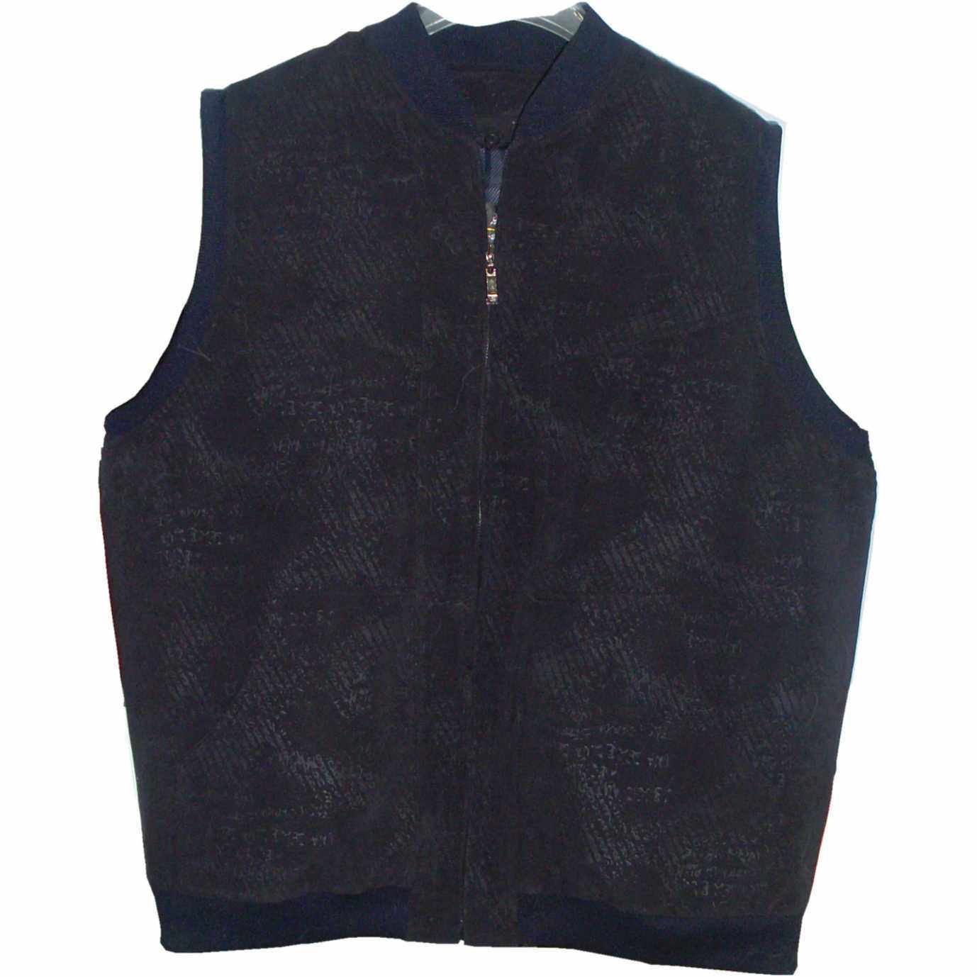 宁夏滩羊皮马甲 正宗羊皮背心 保暖 防寒 男款_7折现价420元