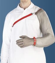 Custom full arm imported stainless steel wire gloves Anti-cut anti-cut gloves Feeding shark gloves Feeding fish gloves