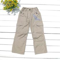 European and American foreign trade girls cotton long pants casual pants spring and autumn childrens clothing
