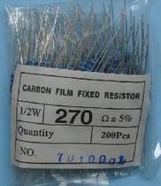 7-500 1 2W resistor 27 Europe 1K 2K 3K3 10K 33K 47K 51K 68K 1M 0 5W