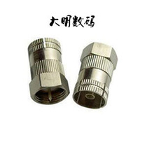 Video shell F to RF cable cable cable adapter Straight socket to thread Metric F head Metric