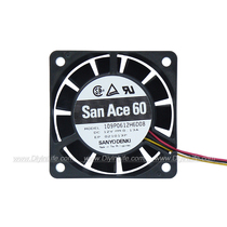 Original SANYO 6cm 6cm Double Ball Fan 6020