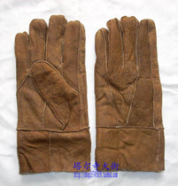 Fur integrated mens gloves Sheep leather face wool for both men and women