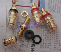 Pure copper gold plated crystal terminal