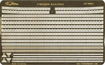 (JZHOBBY) Yingxiang FH700064 1 700 World War II German naval ship railings