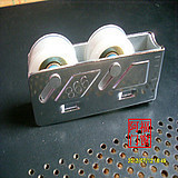 Old aluminum alloy windows 998 Double pulley with bearing glass push-pull sliding door pulley plastic steel door window pulley