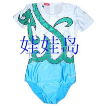 Dance supplies childrens dance clothing bodybuilding gymnastics uniform competitive aerobics clothing doll Island