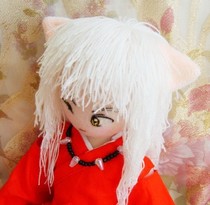 Treasure wood hand - made doll dog night fork doll personality hands cartoon around finished product customization