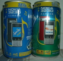 Coca-Cola --- Sprite Sprite-NOKIA3230 Ice mint and refreshing lemon