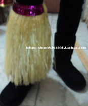Hawaiian Hula Accessories Foot Decorations Boys Hula Dance Performance Props 20-30cm One