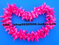 Garland Hawaiian wreath hula accessories new flower color 5 petal flower color optional neck ring
