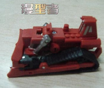 Original Transformers 09 movie version legendary rampage Red Bulldozer Tiger spot