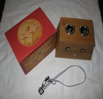 Double-hole moxibustion box moxa stick moxibustion frame moxibustion tool moxibustion device bamboo double-hole moxibustion box 2 holes 6 pcs