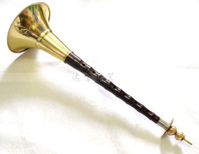 普及型白木大号唢呐大唢呐 黄碗唢呐 送叫子二个