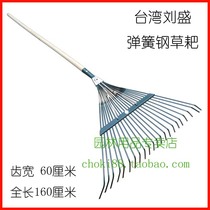 Domestic grass rake grass rake lawn rake 22-tooth spring steel does not deform