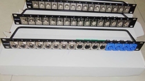 Custom NEUTRIK plug hole board jumper rack CANARE video jumper Audio and video jumper