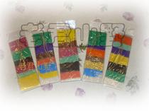 Yunnan Lijiang Naxi Dongba Paper Bookmark Color Bookmark Handmade Dongba Paper Square