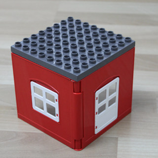 ffz红房子 集鑫益智拼插积木配件与大颗粒兼容乐高式